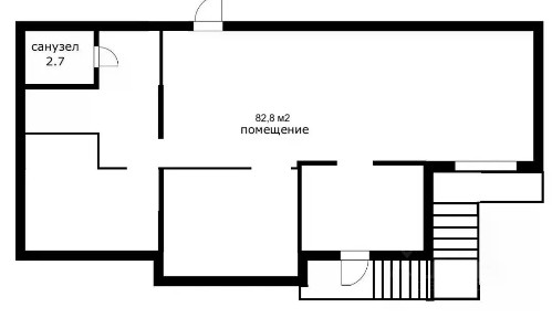 Сдается помещение свободного назначения, 82 м²