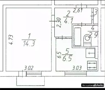 Продается 1-комн. квартира, 27,9 м²
