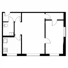 Продается 2-комн. квартира, 42,7 м²