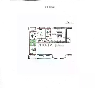 Продается 3-комн. квартира, 59 м²