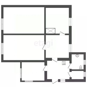 Продается 1-этажный дом, 56,3 м²