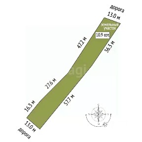 Продается 50% часть дома, 70 м²