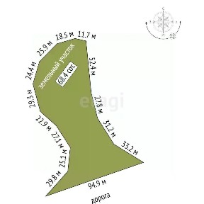 Продается участок, 68 сот.