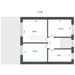 Продается 2-этажный дом, 141 м²