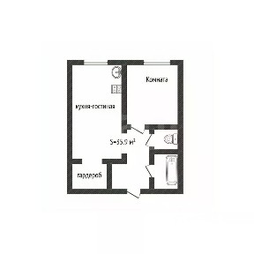 Продается 1-комн. квартира, 35,9 м²