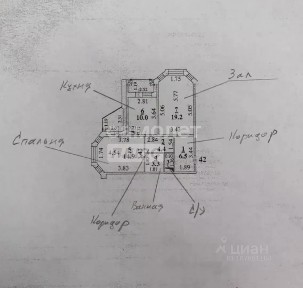 Сдается 2-комн. квартира, 59,6 м²