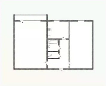 Продается 2-комн. квартира, 43,5 м²