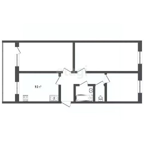Продается 3-комн. квартира, 58,8 м²