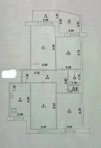 Продается 4-комн. квартира, 87,5 м²