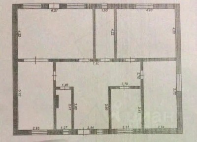 Продается 1-этажный дом, 124,8 м²