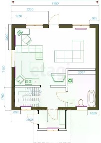 Продается 2-этажный дом, 93,2 м²
