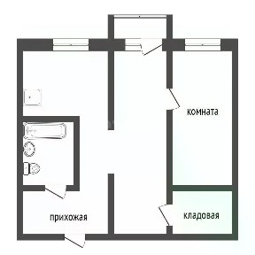 Продается 2-комн. квартира, 41 м²