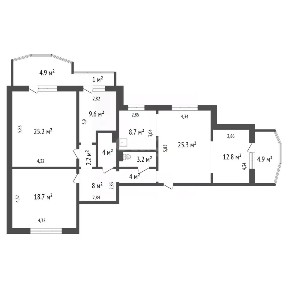 Продается 4-комн. квартира, 121 м²