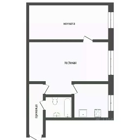 Продается 2-комн. квартира, 45,7 м²