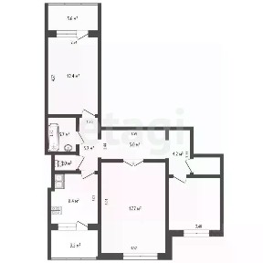 Продается 3-комн. квартира, 70 м²