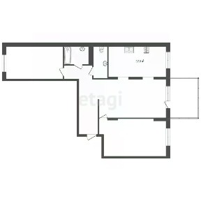 Продается 4-комн. квартира, 92 м²