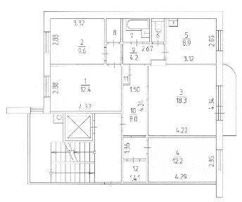 Продается 4-комн. квартира, 81,4 м²
