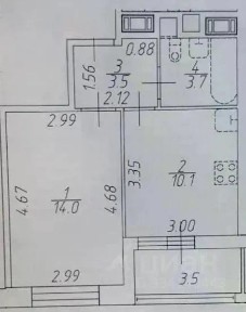 Сдается 1-комн. квартира, 31,3 м²
