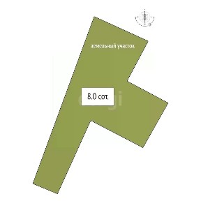 Продается 1-этажный дом, 41 м²