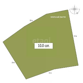 Продается участок, 10 сот.