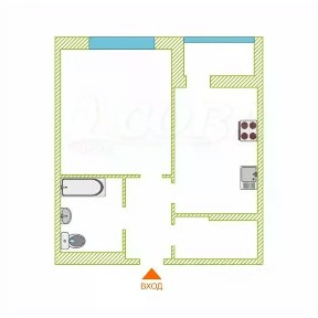 Сдается 1-комн. квартира, 40 м²
