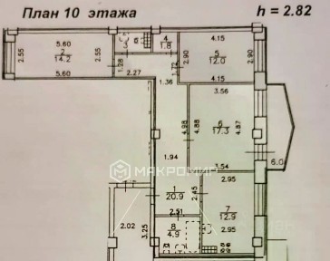 Продается 3-комн. квартира, 86,1 м²