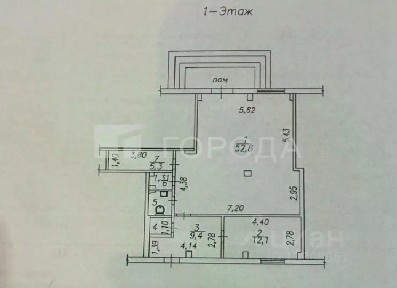 Сдается помещение свободного назначения, 84,3 м²