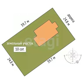 Продается 1-этажный дом, 128 м²