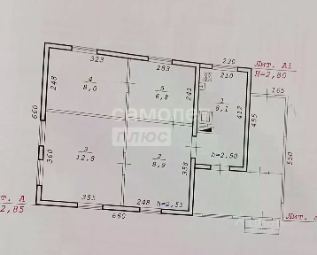Продается 1-этажный дом, 44,6 м²