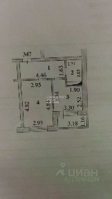 Продается 1-комн. квартира, 38,9 м²