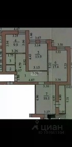 Продается 3-комн. квартира, 76 м²