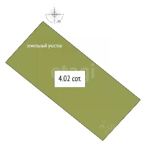 Продается участок, 4,02 сот.
