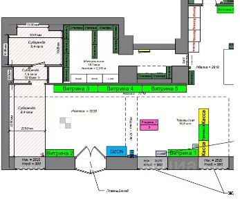 Сдается торговая площадь, 16,6 м²