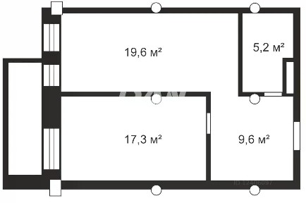 Продается 1-комн. квартира, 51,7 м²