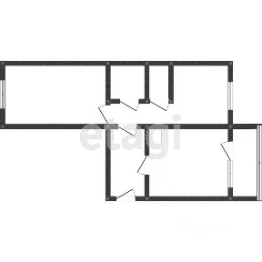 Продается 2-комн. квартира, 52,2 м²