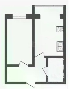 Продается 1-комн. квартира, 40,5 м²