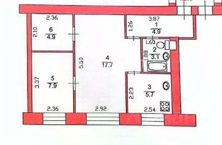 Продается 2-комн. квартира, 44,2 м²
