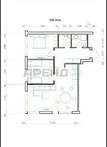 Сдается 3-комн. квартира, 90 м²