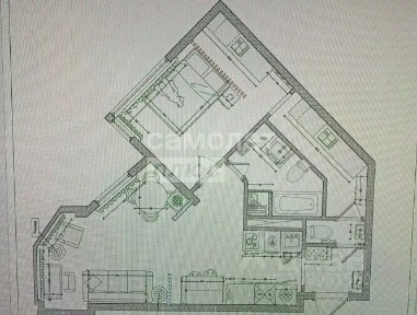 Продается 1-комн. квартира, 40,8 м²