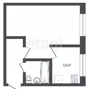 Продается 1-комн. квартира, 29,6 м²