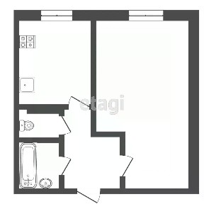 Продается 1-комн. квартира, 34,8 м²