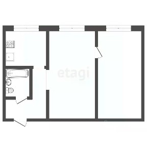 Продается 2-комн. квартира, 46,9 м²