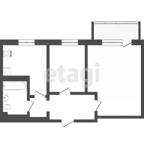 Продается 2-комн. квартира, 37,2 м²