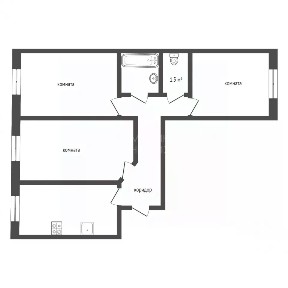 Продается 3-комн. квартира, 65,8 м²