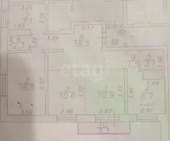 Продается 3-комн. квартира, 79,2 м²