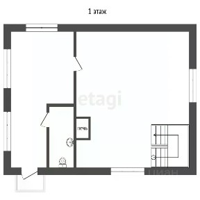 Продается 2-этажный дом, 72 м²