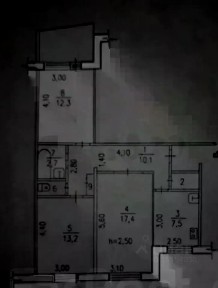Продается 3-комн. квартира, 66,2 м²
