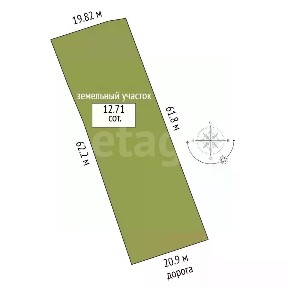 Продается 1-этажный дом, 100 м²