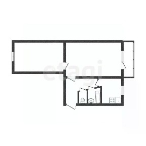 Продается 2-комн. квартира, 44 м²