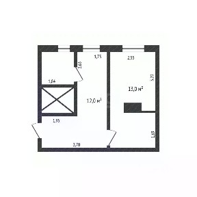 Продается 1-комн. квартира, 30 м²